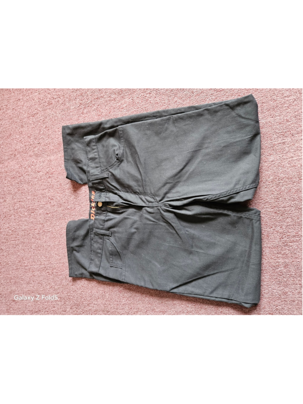 Men's Dickies Flexible & Durable Chino Pants Black Size 32x32